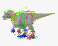 Allosaurus Modelo 3d
