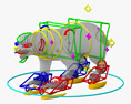 蜜獾 3D模型
