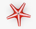 赤いこぶ星の魚ザ 3Dモデル