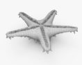 Estrela-do-mar vermelha Modelo 3d
