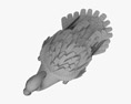 火烈鸟 3D模型