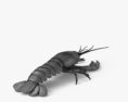 Crayfish 3d model