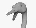 疣鼻天鹅 3D模型