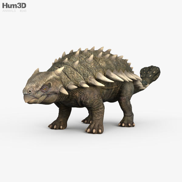 Ankylosaurus Modello 3D