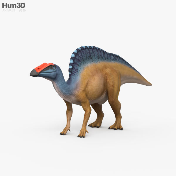 オウラノサウルス 3Dモデル
