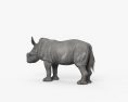 Filhote de rinoceronte Modelo 3d