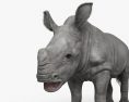 Cachorro de rinoceronte Modelo 3D