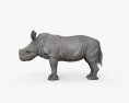 Rhinoceros Cub 3d model