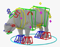 Nashornjunges 3D-Modell