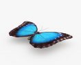 Mariposa morpho Modelo 3D