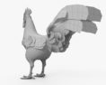 公鸡 3D模型
