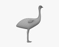 Großer Emu 3D-Modell
