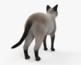 Siamese Cat 3d model