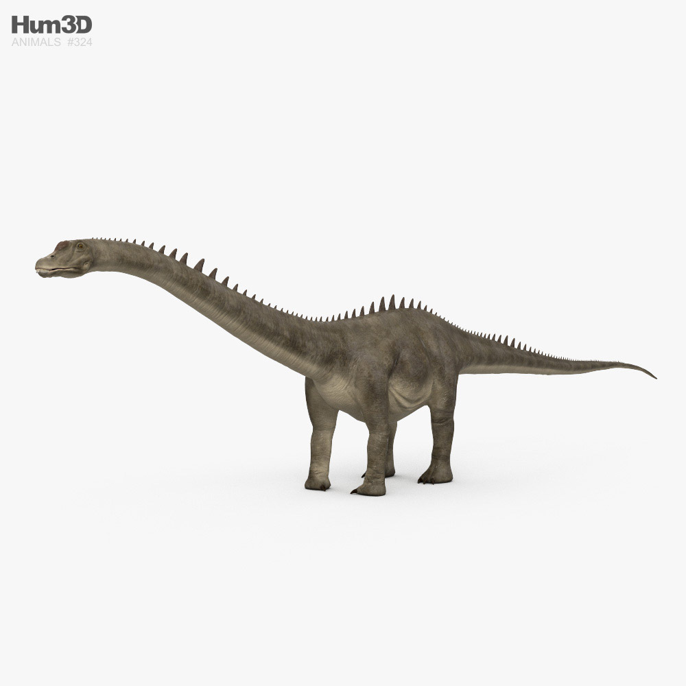 Diplodocus 3D model