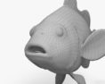Clownfisch 3D-Modell