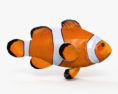 小丑魚 3D模型