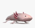 Axolotl 3D-Modell