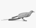 红极乐鸟 3D模型