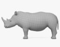 White Rhinoceros 3d model