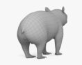 袋熊 3D模型