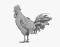 Rooster Leghorn 3D 모델 
