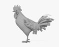 Rooster Leghorn 3D模型