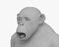 Шимпанзе 3D модель