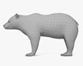 Urso-pardo Modelo 3d