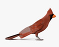 Northern Cardinal 3d model
