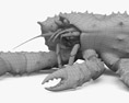 堪察加擬石蟹 3D模型