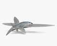 Летюча риба 3D модель