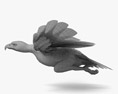 Fliegender Steinadler 3D-Modell