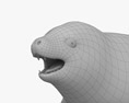 Тюлень-крабоед 3D модель