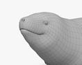 Морський леопард 3D модель