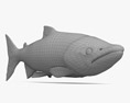 大麻哈鱼 3D模型