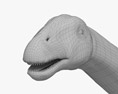 Апатозавр 3D модель