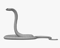 Індійська кобра 3D модель