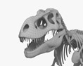 Esqueleto T-rex Modelo 3d