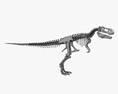 T-Rex-Skelett 3D-Modell