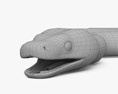 왕뱀 3D 모델 