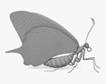 Borboleta-cauda-de-andorinha Modelo 3d
