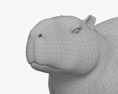 水豚 3D模型