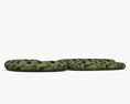 Anaconda verde Modello 3D