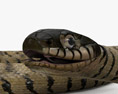 Grass Snake 3D 모델 