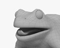 Зелена жаба 3D модель