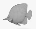 Риба-метелик 3D модель