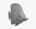 蝴蝶鱼 3D模型