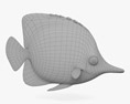 Falterfisch 3D-Modell