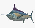 马林鱼 3D模型