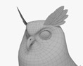 Búho-Águila Modelo 3D